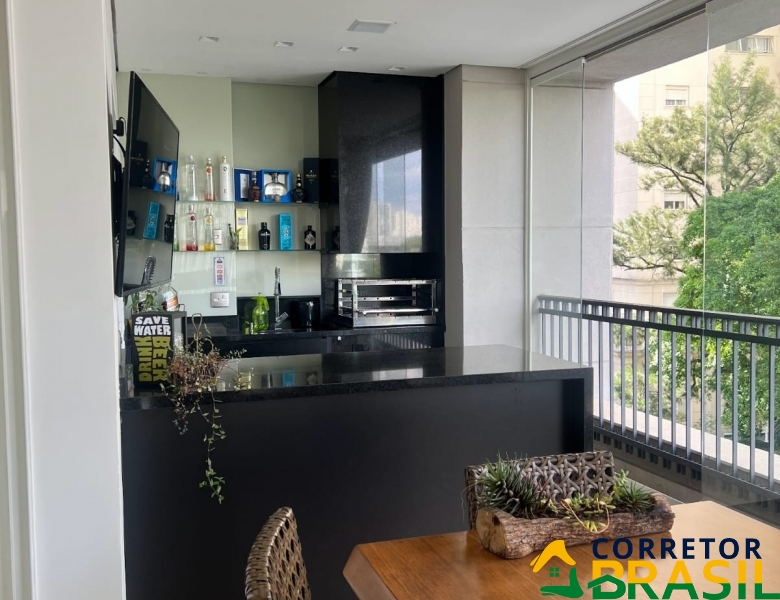 Apartamento Luxuoso em Moema, 406 metros, 4 Suítes 5 vagas.