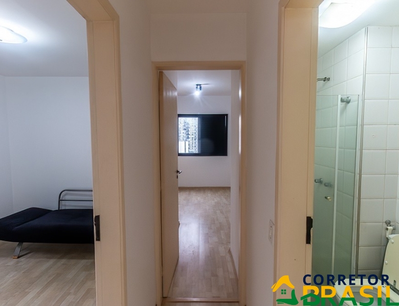 Apartamento Vila Olimpia, 2 dormitórios, 2 vagas, andar alto 